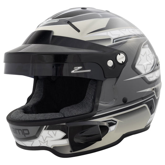Zamp RL-70E SNELL SA2020/FIA8859-2015 Helmet Black/Gray/Light Gray
