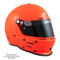 Zamp RZ-62 Aramid SNELL SA2020 Helmet Flo Orange