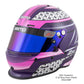 Zamp RZ-62 Aramid Mix SNELL SA2020 Helmet Pink/Purple