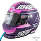 Zamp RZ-62 Aramid Mix SNELL SA2020 Helmet Pink/Purple