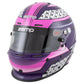 Zamp RZ-62 Aramid Mix SNELL SA2020 Helmet Pink/Purple