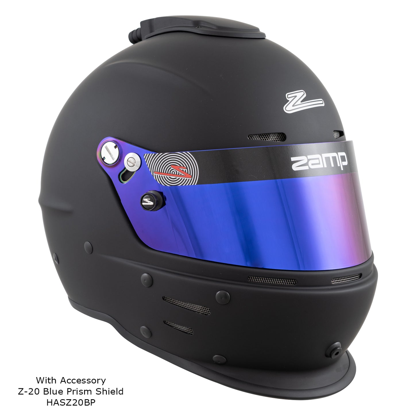 Zamp RZ-62 AIR Aramid SNELL SA2020 Helmet Flat Black