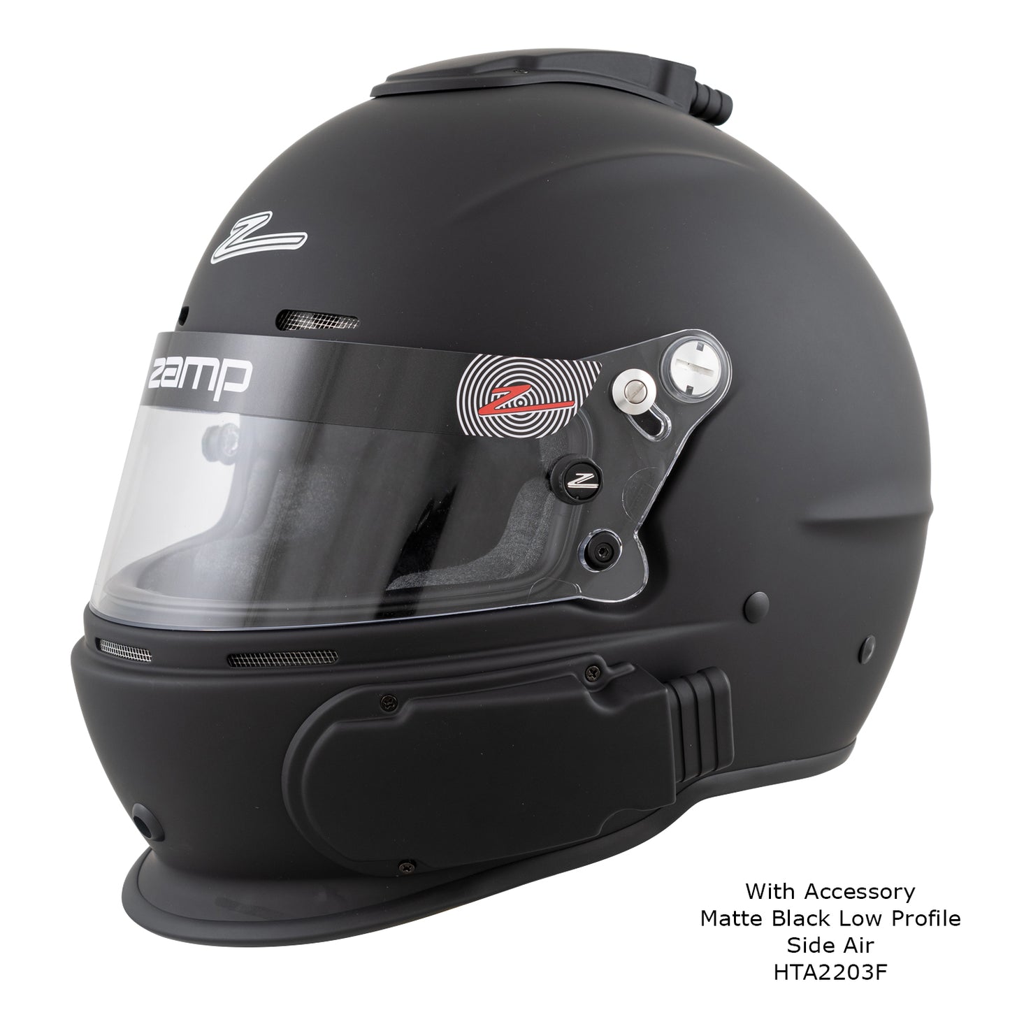 Zamp RZ-62 AIR Aramid SNELL SA2020 Helmet Flat Black