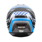 Zamp RZ-65D  Carbon SNELL SA2020 Flo Blue /Gray