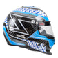 Zamp RZ-65D  Carbon SNELL SA2020 Flo Blue /Gray