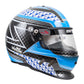 Zamp RZ-65D  Carbon SNELL SA2020 Flo Blue /Gray