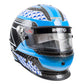 Zamp RZ-65D  Carbon SNELL SA2020 Flo Blue /Gray