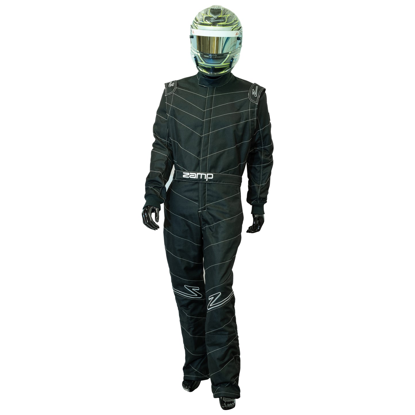 Zamp ZR-50 SFI 3.2A/5 Black Lightweight Three Layer Race Suit