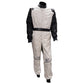 Zamp ZR-50F FIA8856-2000/SFI 3.2A/5 White/Black Lightweight Three Layer Race Suit Straight Cuff