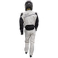 Zamp ZR-50F FIA8856-2000/SFI 3.2A/5 White/Black Lightweight Three Layer Race Suit Straight Cuff