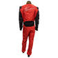 Zamp ZR-50F FIA8856-2000/SFI 3.2A/5 Red/Black Lightweight Three Layer Race Suit Straight Cuff