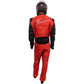 Zamp ZR-50F FIA8856-2000/SFI 3.2A/5 Red/Black Lightweight Three Layer Race Suit Straight Cuff