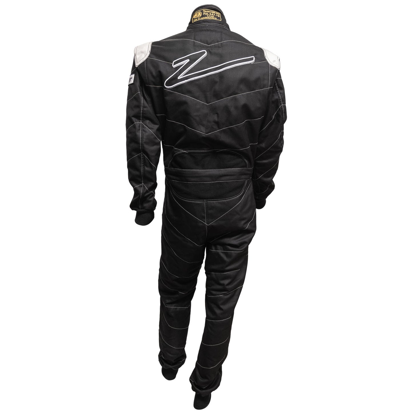 Zamp ZR-50F FIA8856-2000/SFI 3.2A/5 Black Lightweight Three Layer Race Suit Straight Cuff