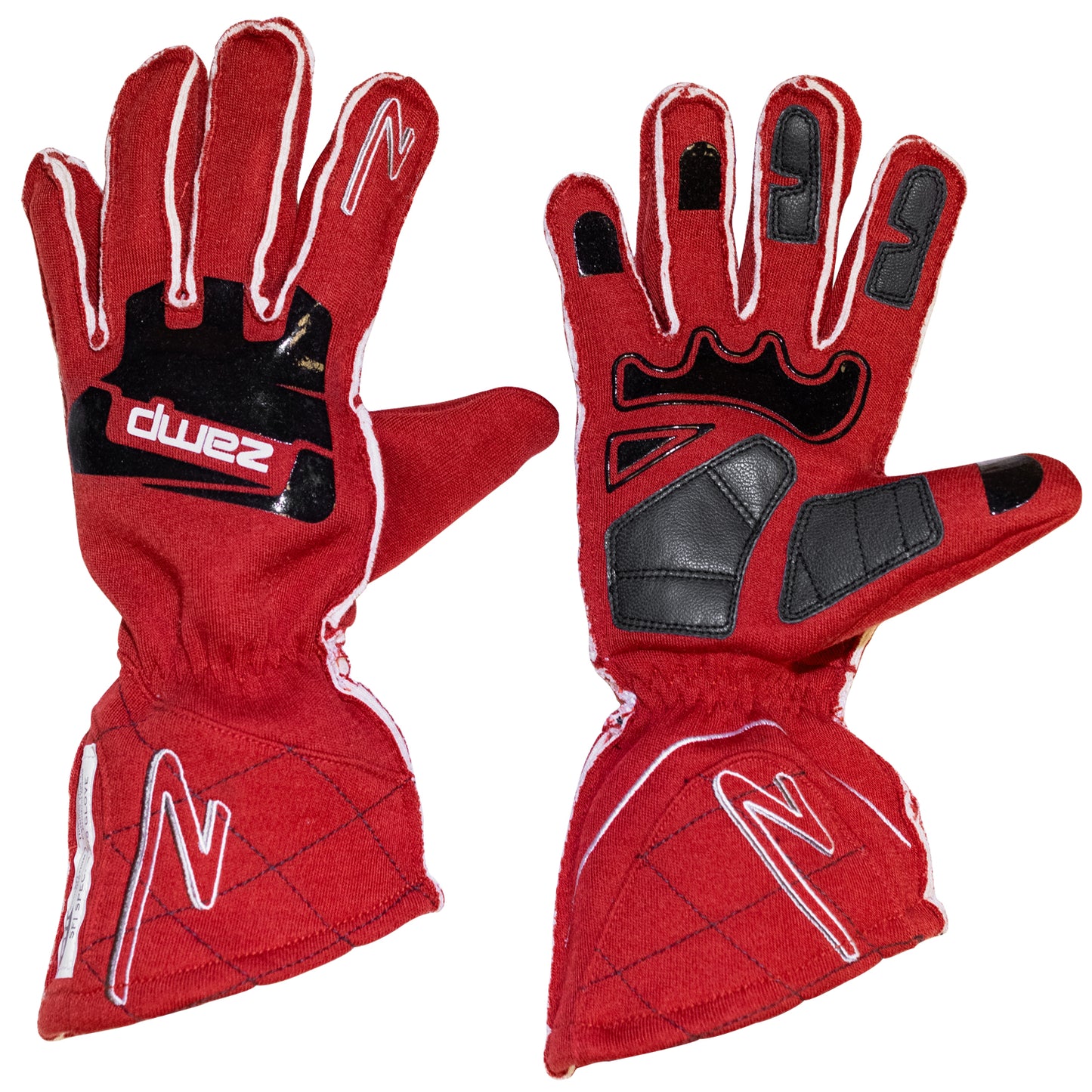 Zamp ZR-50 SFI 3.3/5 Race Gloves Red