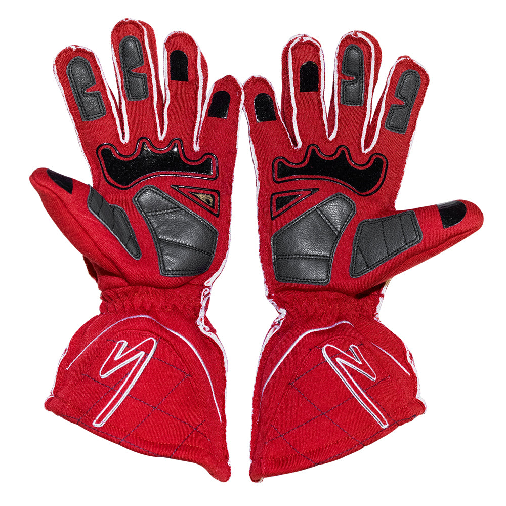 Zamp ZR-50 SFI 3.3/5 Race Gloves Red