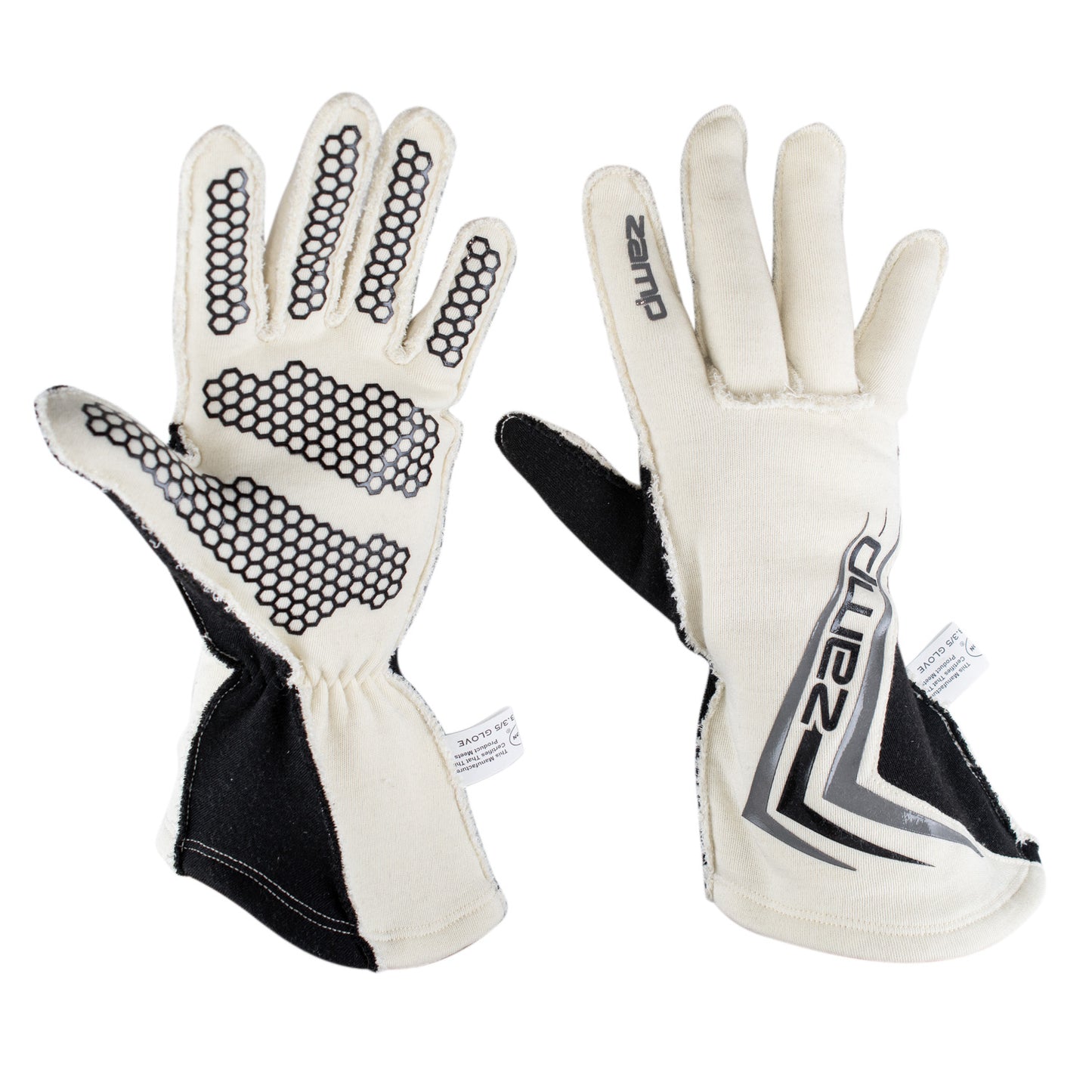 Zamp ZR-60 SFI 3.3/5 Race Gloves White