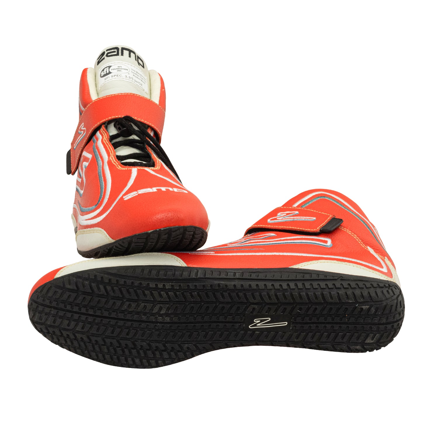 Zamp ZR-50 SFI 3.3/5  Race Shoe Red