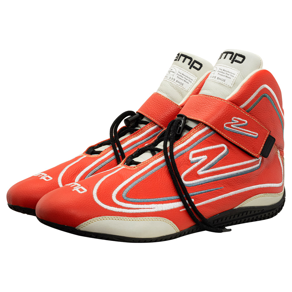 Zamp ZR-50 SFI 3.3/5  Race Shoe Red