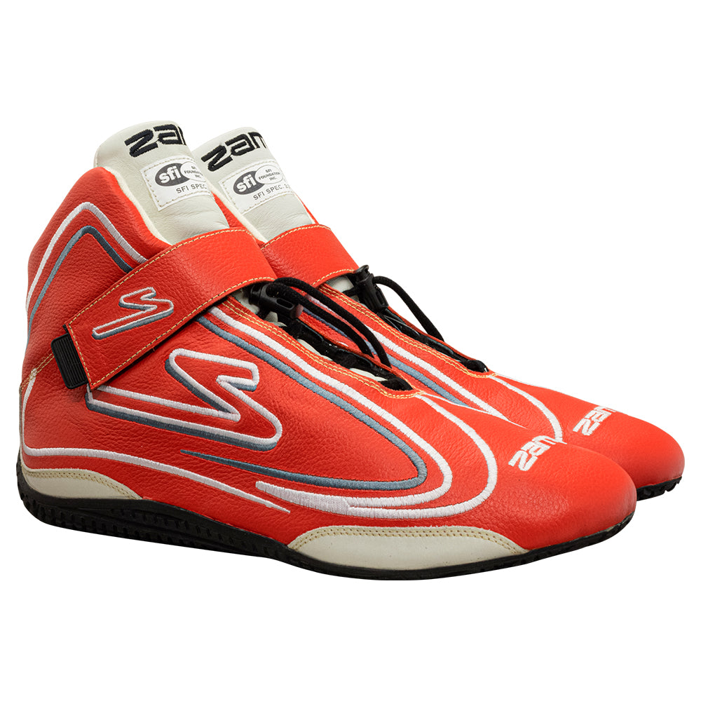 Zamp ZR-50 SFI 3.3/5  Race Shoe Red