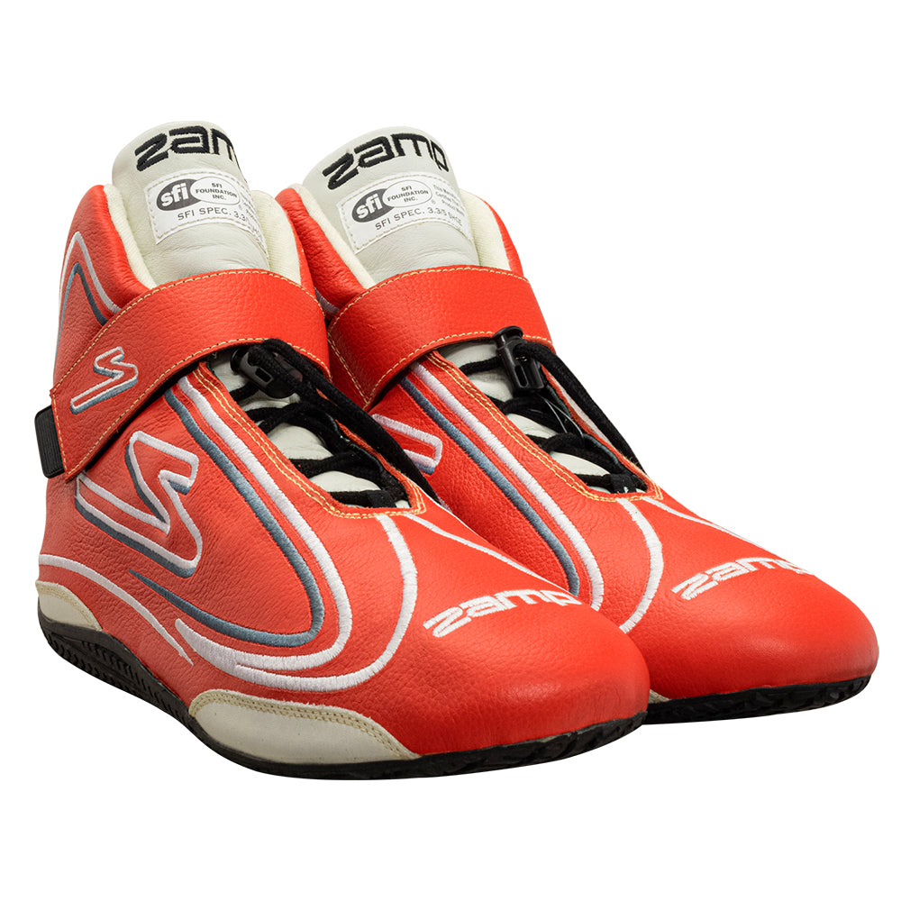 Zamp ZR-50 SFI 3.3/5  Race Shoe Red