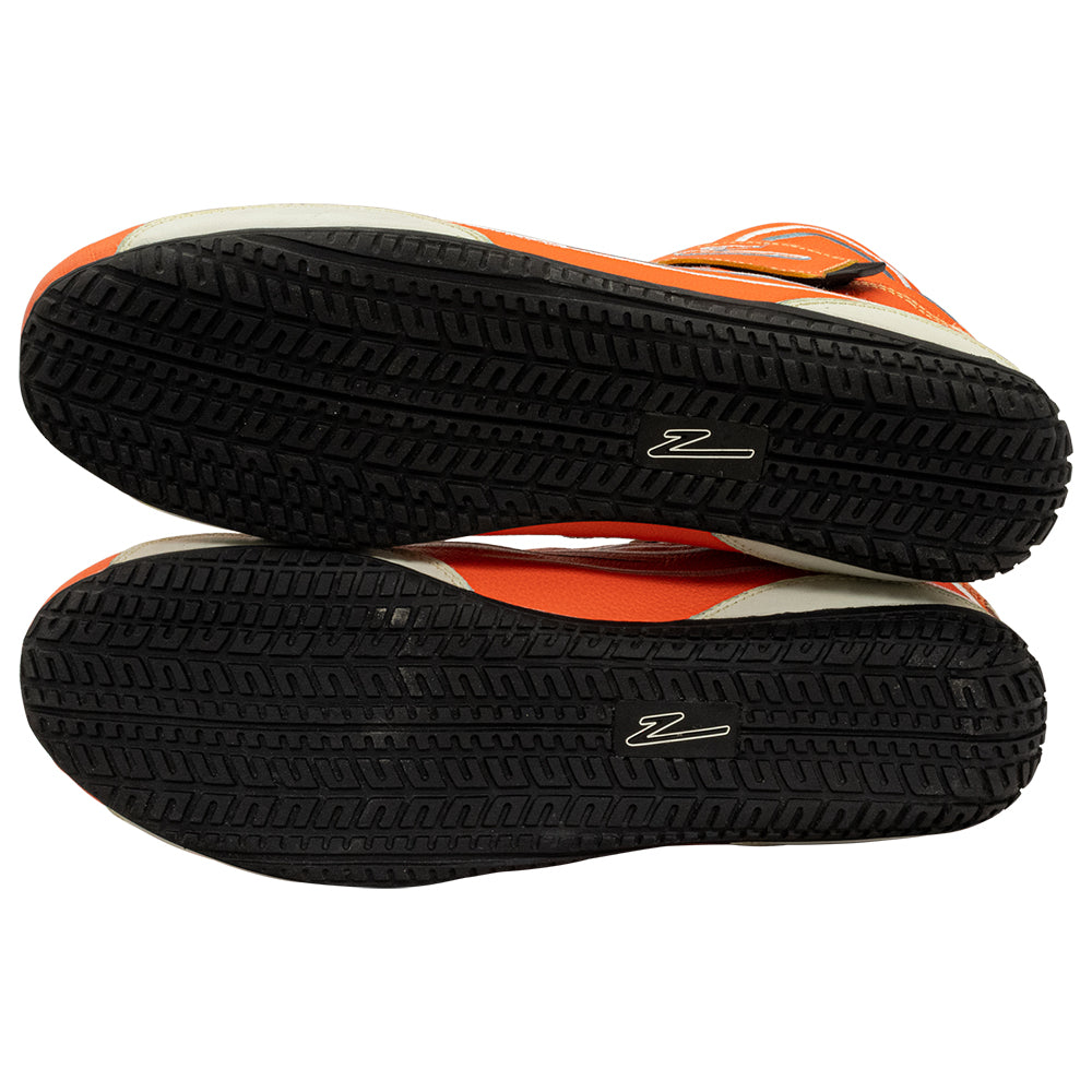 Zamp ZR-50 SFI 3.3/5  Race Shoe Neon Orange