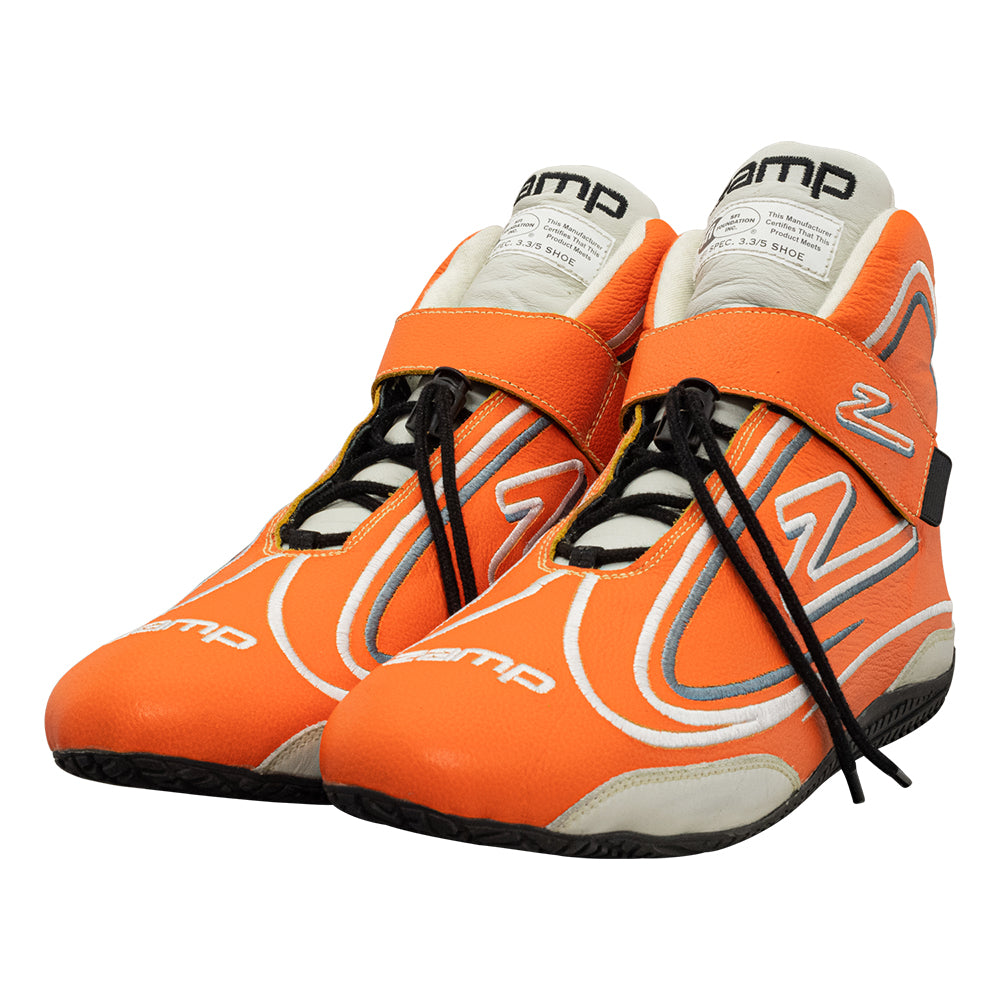 Zamp ZR-50 SFI 3.3/5  Race Shoe Neon Orange