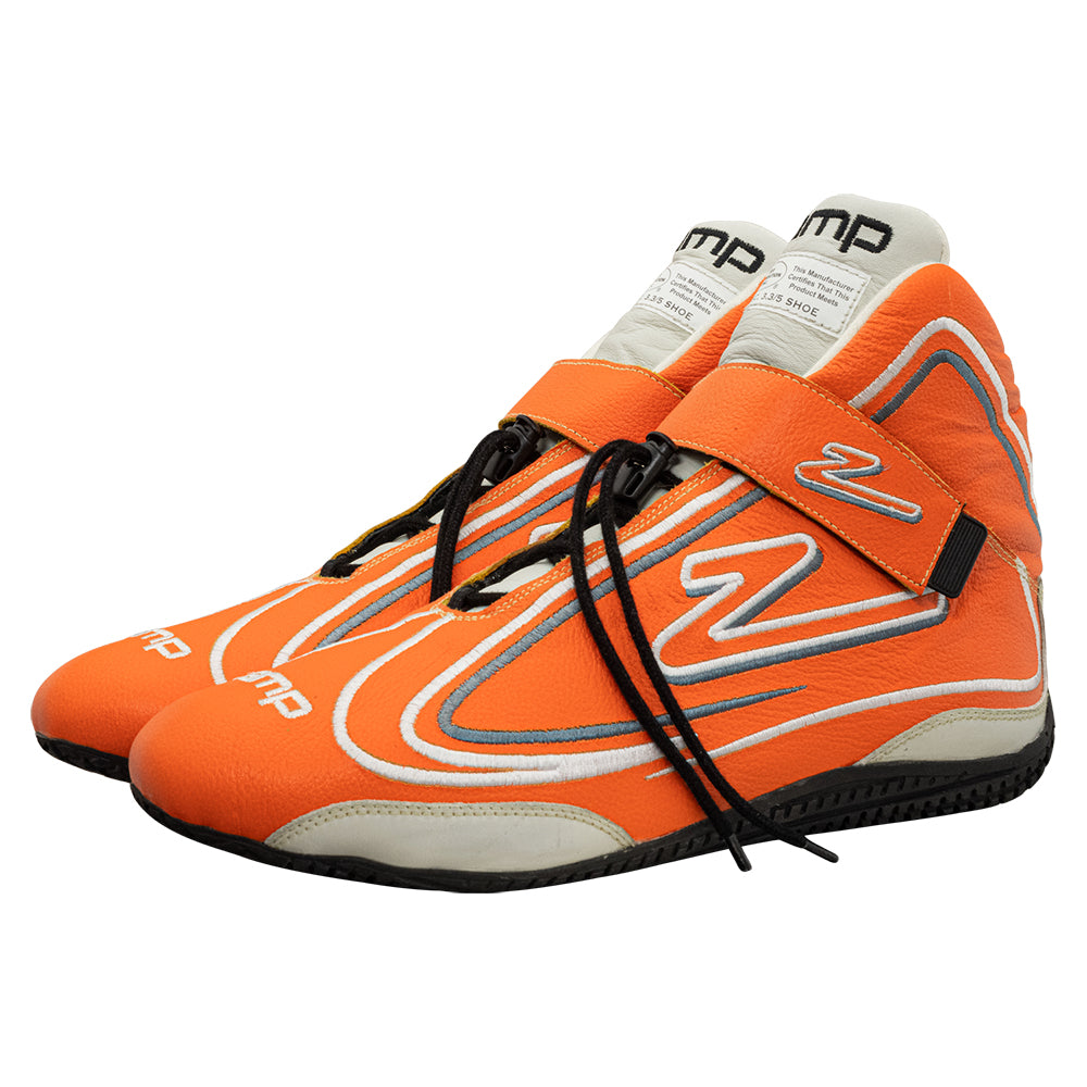 Zamp ZR-50 SFI 3.3/5  Race Shoe Neon Orange