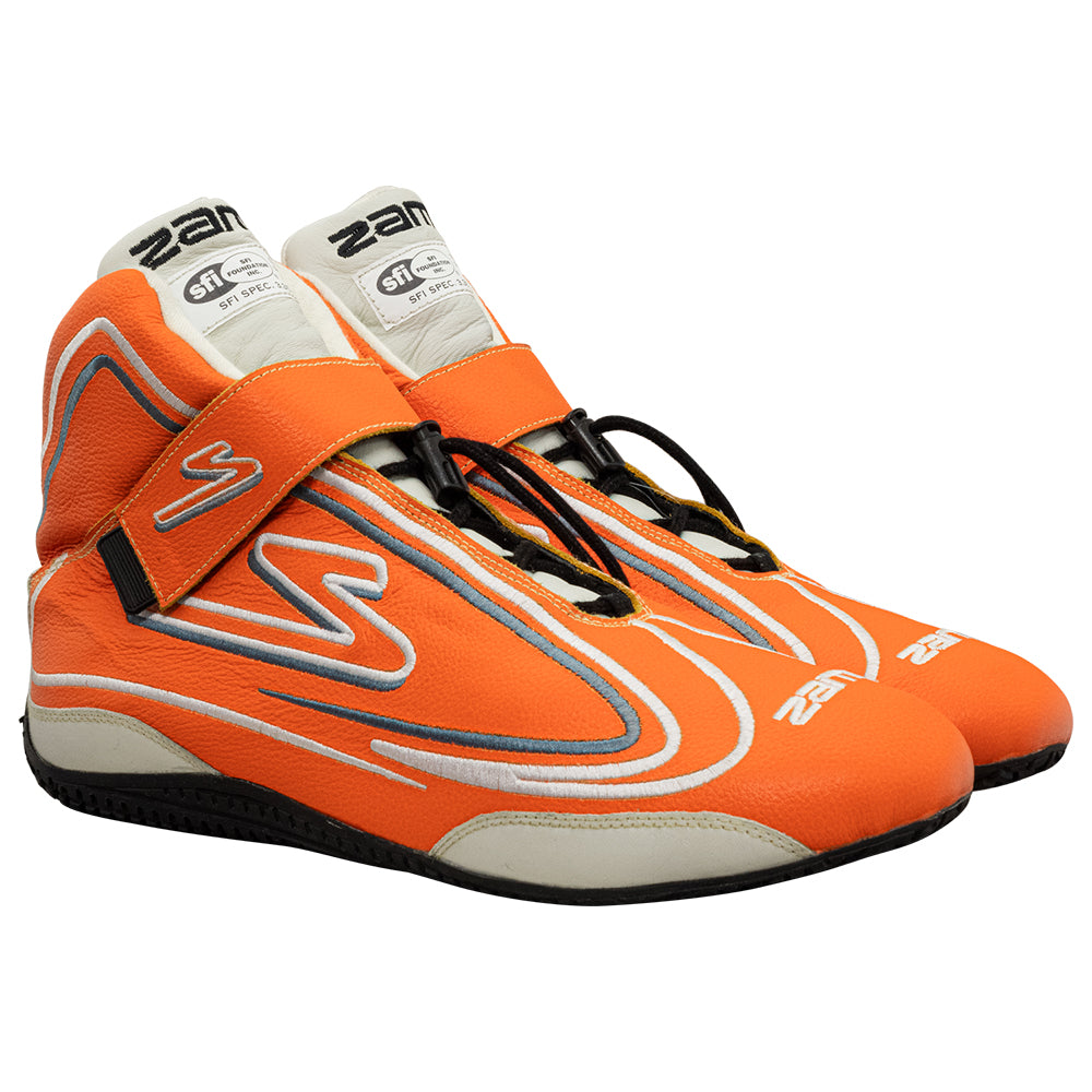 Zamp ZR-50 SFI 3.3/5  Race Shoe Neon Orange