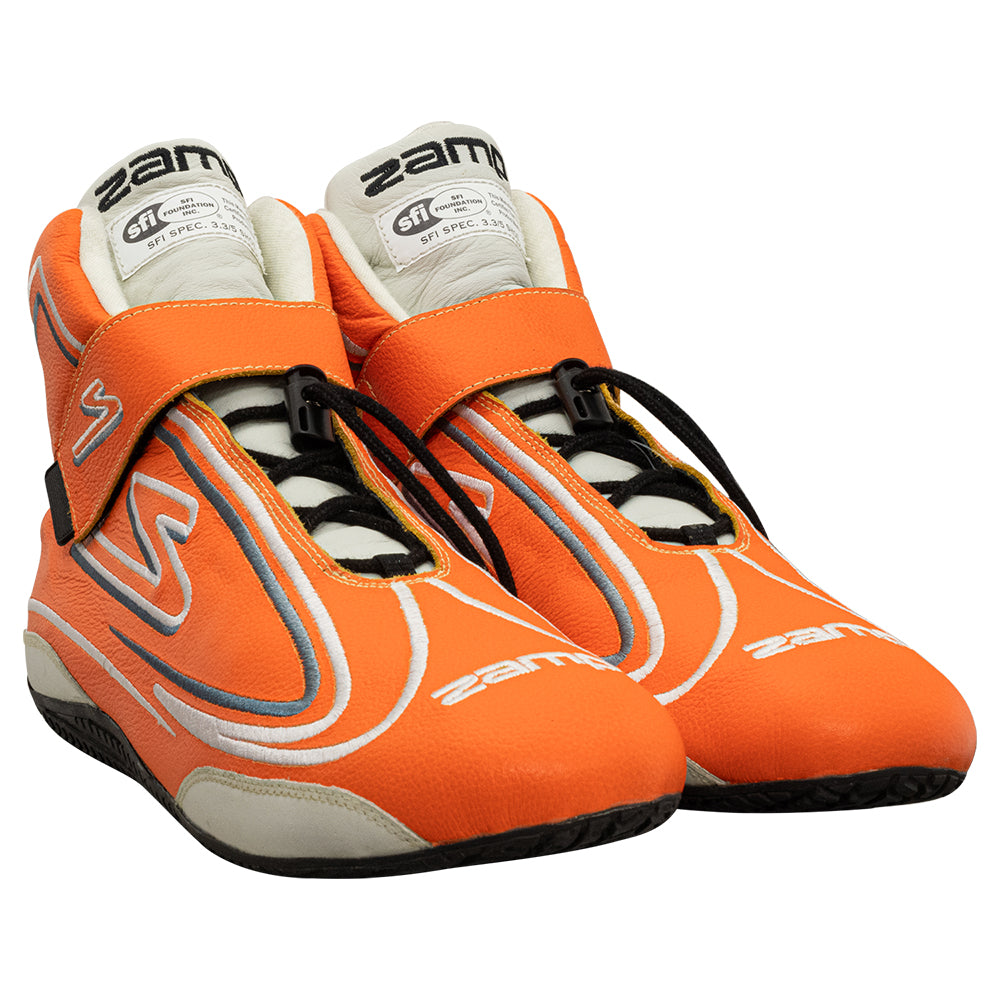 Zamp ZR-50 SFI 3.3/5  Race Shoe Neon Orange